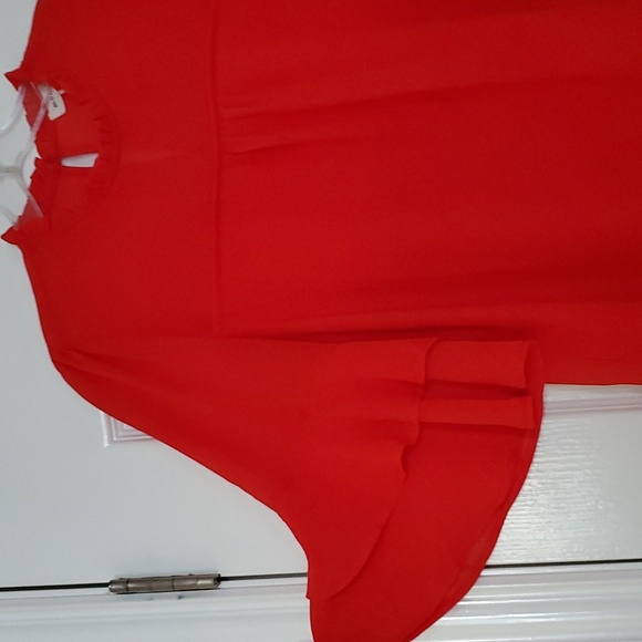 Nice Bright Blouse Sz LG - Picture 8 of 8